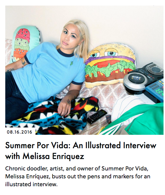 an illustrated interview