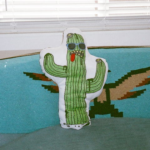cacti guy pillow