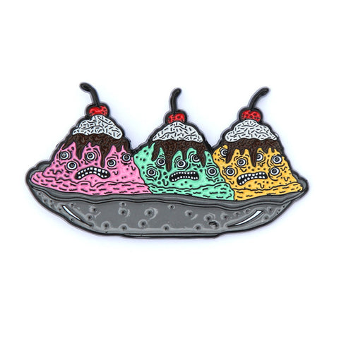 eyescream sundae pin