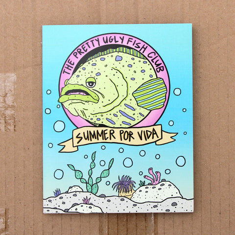 the pretty ugly fish club zine