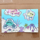 the pretty ugly fish club zine