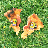 friends por vida pizza heart pin set