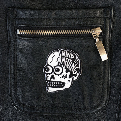 mind melting skull patch