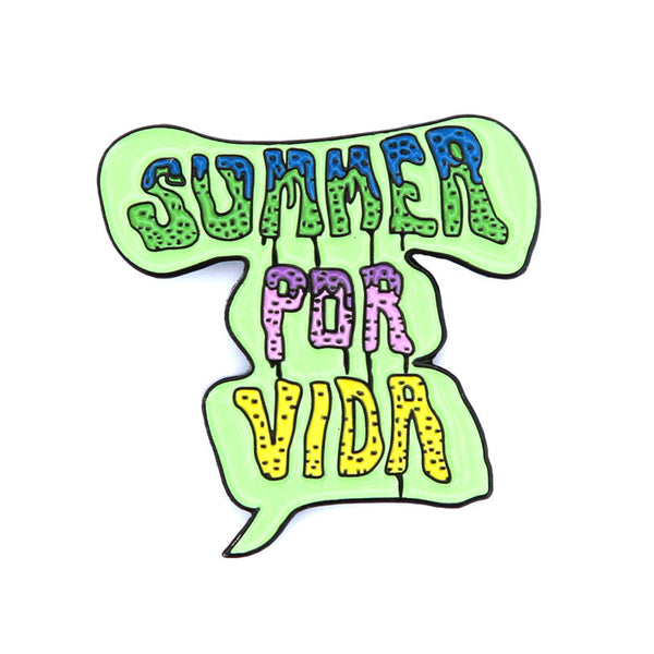 summer por vida logo pin