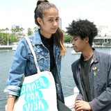 logo tote  bag