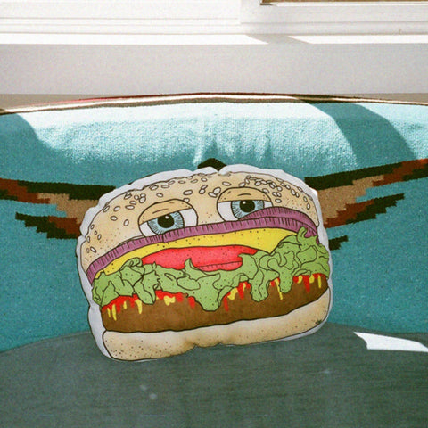 big burger pillow